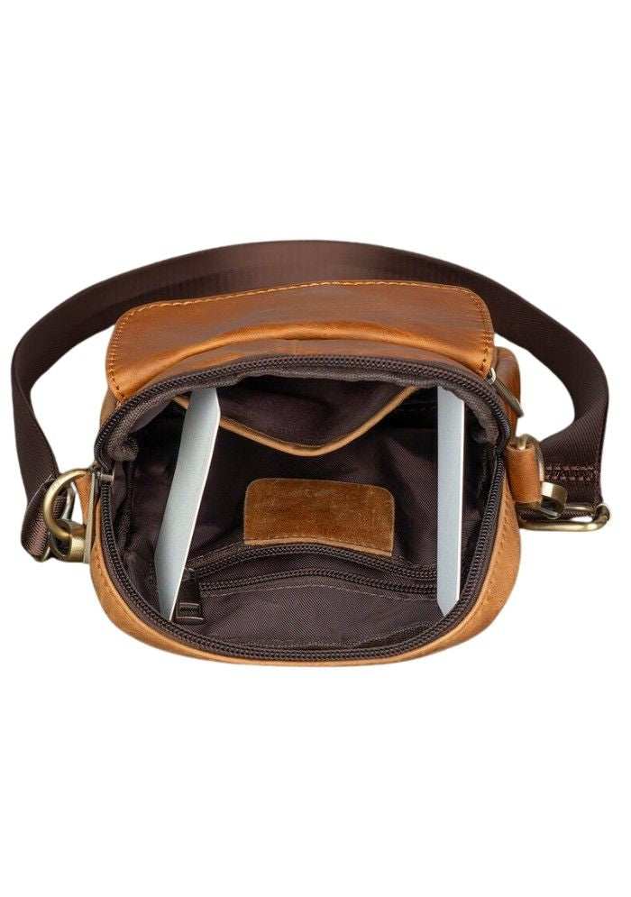 UrbanRust Leather Crossbody Bag