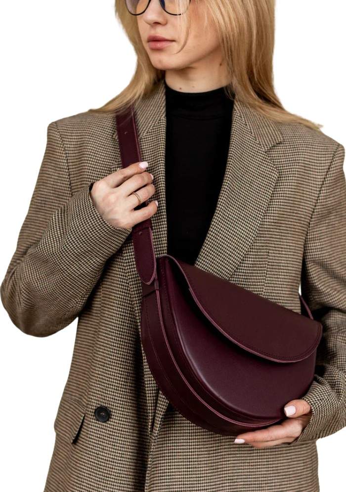 Velura Arc Leather Sling