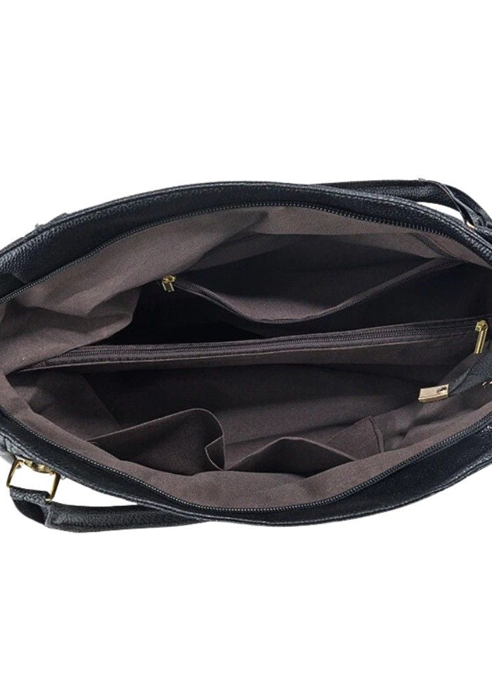 EleganceEdge Croc-Embossed Hand Bag