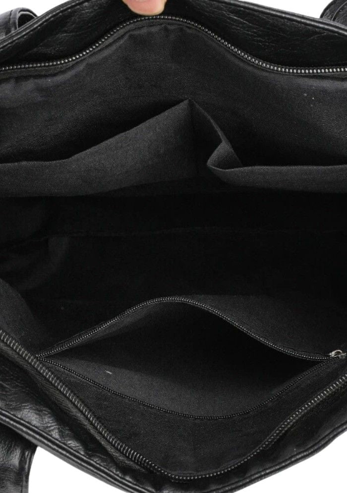 UrbanVibe Sleek Black Hand Bag
