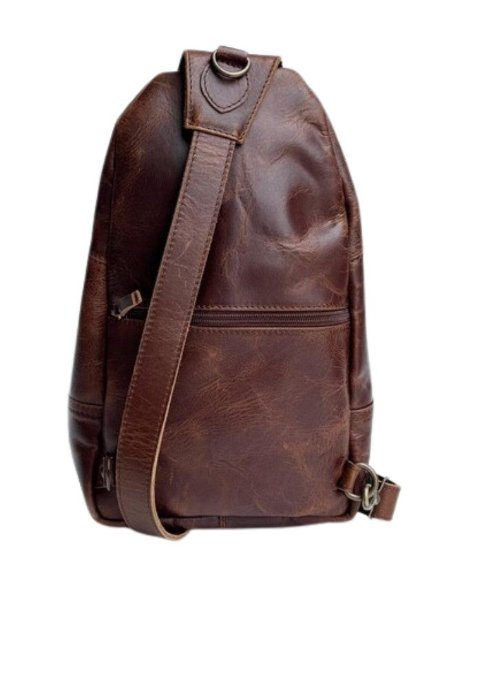 RustCrafter Urban Leather Sling Bag