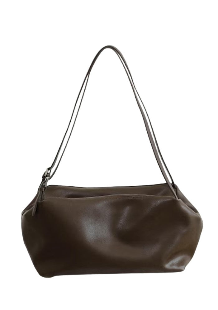 Luxe Soft Leather Shoulder Bag