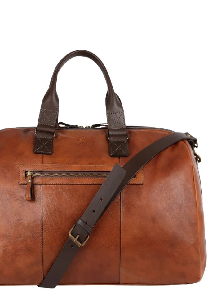 NomadTrek Vintage Leather Travel Bag