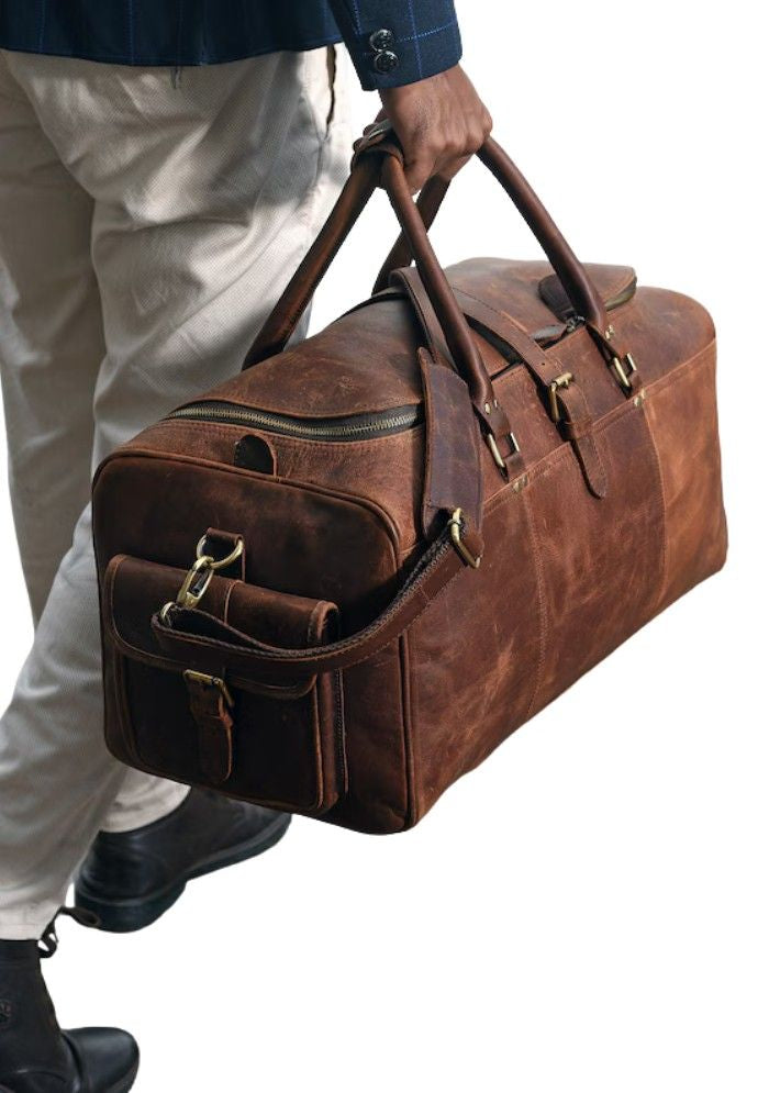 Voyager Vault Premium Leather Luggage