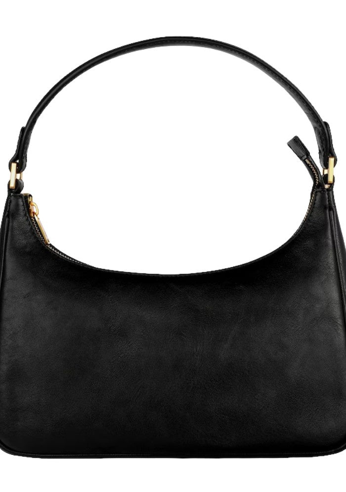 Sleek Leather Shoulder Bag